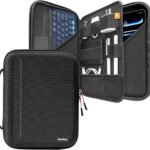 tomtoc Tablet Portfolio Case for 2026 11-inch iPad Air M4, 11-inch iPad Pro M5/M4/M2/M1, iPad Air M3/M2, 11-in iPad A16 & 10.9-in iPad 10th, Carrying Bag with Accessories Compartment