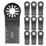 10Pcs 35mm Starlock Multitool Blades Accessories Wood Plastic