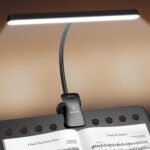 Glocusent 57 LED Music Stand Light, Eye Caring Clip-on Piano Light,A16 | 3 Colours & 5 Brightness, USB-C Rechargeable, 140Hrs Runtime, Ideal for Musician/Piano Player/Sheet Music