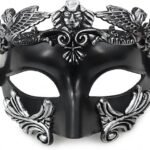 Masquerade Mask for Men,Roman Vintage Greek Warrior Venetian Masks for Halloween, carnival masks, and Easter parties