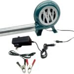 Variable Speed BBQ Blower Fan 12V-220V AC/DC Charcoal Grill Smoker Temperature Controller Small Blacksmith Forge Blower Fan(Australian Plug)