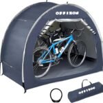 Bike Storage Shed, Bike Covers, Waterproof Bike Tent for Outdoor Storage - Heavy-Duty Bike Storage Tent, Portable Bicycle Shed for All Weather Protection (Blue)