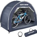Bike Storage Shed, Bike Covers, Waterproof Bike Tent for Outdoor Storage - Heavy-Duty Bike Storage Tent, Portable Bicycle Shed for All Weather Protection (Blue)