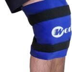 Knee Ice Pack Wrap Around Entire Knee, Large Reusable Gel Ice Pack for Pain Relief, Hot Cold Therapy for Knee Replacement Surgery, Swelling, Sports Injuries, Pain Relief, Arthritis, Etc (21.5" x 9.5")