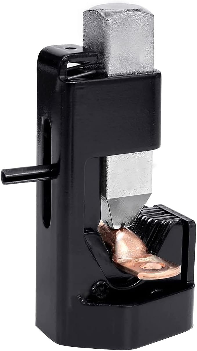 61F8NufCuqL._AC_SX679_ Hammer Battery Cable Lug Crimper Tool, 8 AWG to 0000 Wire Crimping Tool - Image 1