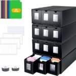 REASROR Trading Card Storage Box, 12000+ Unsleeved Cards, 12 × 600CT Boxes