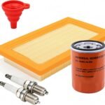 6485 Maintenance Kit for Generac 16-26kW Air Cooled Standby Generators - Compatible with 22kW 24kW Guardian Series, Includes 070185E Oil Filter, 0J8478S Air Filter, RC12YC Spark Plugs