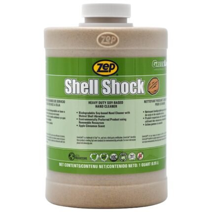 Zep Shell Shock Industrial Hand Cleaner - 32 Oz (Pack of 1) 318504 Made With Biodegradable Soy and Walnut-Based Formula For An Exceptional Clean