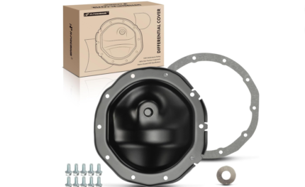 A-Premium Rear Differential Cover W/Gasket & Magnet & 10 Screws | Compatible with Chevy, GMC & Cadillac Models - Silverado 1500 Sierra Suburban...
