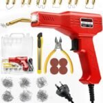 STEUGO Hot Stapler Welder with 1000PCS Staples, Professional Plastic Welding Gun, Car Bumper Repair Kit, Plastic Repair Kit, Fast Heating Welding Machine for Kayak, DIY, Portable Toolbox