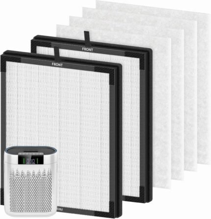 2+4 Pack AP2000WF Replacement Filter Compatible with KNKA Air Purifier