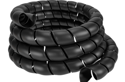 ANCIMOON Hydraulic Hose Protector, 2" OD x 10' Length Spiral Wrap