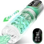 Automatic Male Masturbator Penis Pump - 5in1 Sex Toys for Men Adult Toys Pocket Pussy Male Stroker with 3 Pump & 7 Thrusting Rotating Vibrating Sucking Sex Machines & Devices, Vibrator Sex Toys for Men Penis Enlarger & Extender & Thicker, Sexual Wellness Products for Novel Sex Exploration, Best Valentines Day Gifts for him