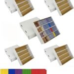 Yotsuba 5 Pack 3200 Count Trading Card Storage Box with Lid & 25 Dividers – 4-Row Corrugated Cardboard Card Box Organizer for Gaming & Sports Cards – Secure Card Storage Box - Fit Standard Toploaders Search by: Search on ebay Search on Walmart Search on Aliexpress ASIN : B0GQSVJ9ZQSubmit #479 in toys & games # Brand: Yotsuba Product information/details
