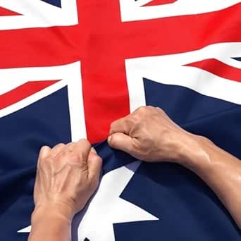 41vIkJbnW6L._SX342_SY445_QL70_ML2_ Anley Rip-Proof Double Sided 3-Ply Australia Flag 3x5 Foot - Vivid Color, Canvas Header and Wrinkle Resistant - The Strongest, Longest Lasting Australian National Flags 3 X 5 Ft - Image 1