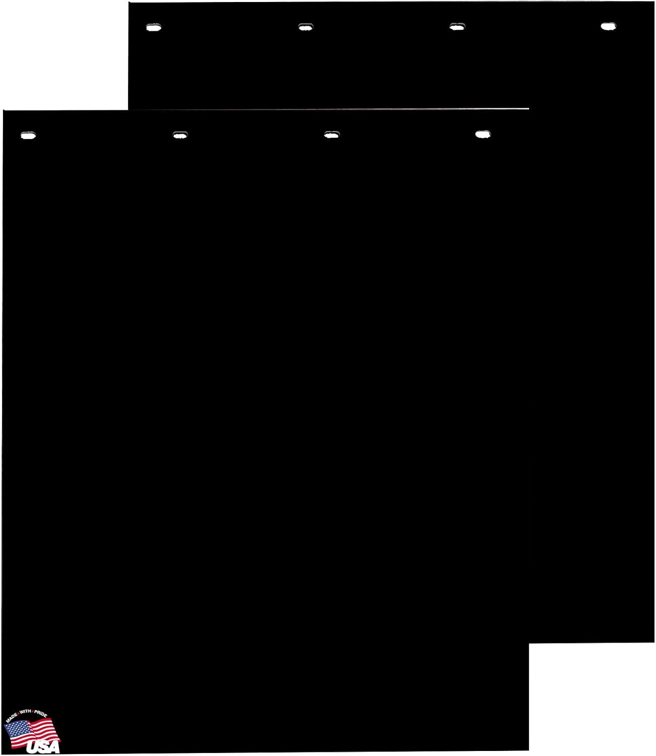 5128g0nI1SL._AC_SL1500_ Buyers Products RC30PPB 24 x 30 Inch Black Polymer Mud Flaps, 2 Pack