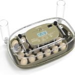 Friends+ Egg Incubator – 24 Egg Capacity | Hatches Chicken, Quail, Duck, Goose Eggs | Auto Turner, Water Separation Grate, AU Plug | Home & Farm Use