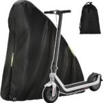 flintronic Electric Scooter Cover, Waterproof Universal E-Scooter Storage Cover with Reflective Strip & Storage Bag