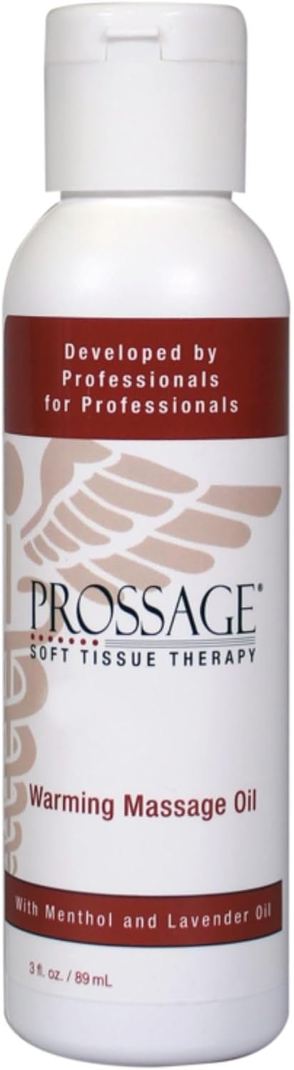 51BCF8+4mhL._AC_SL1500_ Prossage Heat Warming Relief Massage Oil for Therapuetic Massages, Deep Tissue Massages, and Aromatherapy, Topical Reliever, 3 Ounce Bottle