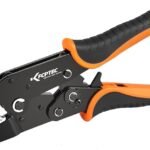 KF CPTEC 04B Ratcheting Wire Crimper for Open Barrel Terminals, 0.5–6 mm²