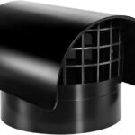 4" Radon Vent Cap for Schedule 40, 4 inch PVC Vent Cap, Roof Vent Cover