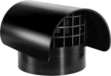 4" Radon Vent Cap for Schedule 40, 4 inch PVC Vent Cap, Roof Vent Cover