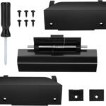 RV Refrigerator Door Latch Kit Replacement for Furrion Arctic FCR10DCDTA-BL / FCR08DCDTA, Replace the Broken or Worn Refrigerator Door Latch and Easy Install DIY Direction Change