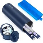 YOUSHARES Insulin Pen Cooler Travel Case Holds 1–5 Pens 48H Cooling