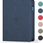 9 Pocket Card Binder,360 Pockets Trading Card Binder,Double Sided Pocket Collection Binder,Card Folder for MTG,TCG,Game Cards,Sport Cards,Navy Blue