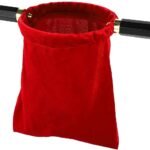 Brilucky Church Tithe Offering Bags with Wooden Handles,Offering Baskets for Church with Handles for Churches Communion Supplies,Collection Baskets for Church Offerings Accessories