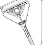 SOBONNE 59" Commercial Mop Handle Heavy Duty, Industrial Metal Mop Stick