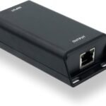 24V Passive PoE Injector, DC-Powered Gigabit, 30W