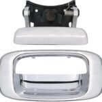 APPERFiT Tailgate Handle Latch w/Bezel Trim Chrome Compatible with 1999-2007 Chevrolet Chevy Silverado GMC Sierra 1500 2500 3500