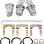 Door Lock Cylinder Set for Chevrolet Chevy Buick Pontiac