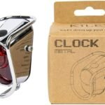 Bike LED Tail Light, Vintage Rear Light with Chrome Look - Classic Tour Bicycle Accessories (LM-002)