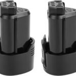 2 Pack 3000mAh Li-ion Replacement Batteries for Ridgid 12V Battery R82007