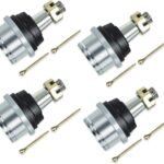 Front Upper & Lower Ball Joints Compatible with Honda Rancher 350 TRX350 (2004-2006), Rancher 420 TRX420 (2007-2022), Foreman 500 TRX500 (2005-2019), Replaces 51375-HP5-601, 51355-HP5-601