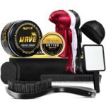 Wave Pomade for Men Strong Hold Easy Wash 360 Wave Training Hair Cream, Waves Grease for Men Promotes Layered Waves, Moisture, Control and Silky Shine, Wave...