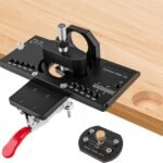 Cabinet Hinge Jig, 35mm Metal Concealed Hinge Jig with Dust Vacuum Adapter