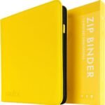 Vault X 12 Pocket Zip Trading Card Binder 480 Cards Exo-Tec (Yellow)