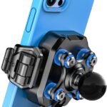 BRCOVAN 1'' Ball Phone Mount Holder with Vibration Dampener, 1s Locking