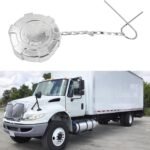 Diesel Fuel Cap 2 1/4" for International Ford GMC Trucks, Non-Locking, Aluminum, Female fitting, Non-Vented