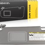 Dasbecan Left Driver Side Sun Visor Compatible with Toyota 4Runner 2004-08