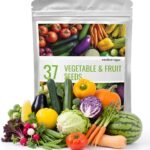 37 Varieties Vegetable Seeds Kit, 20000+ Non-GMO USA Sourced Heirloom Seeds
