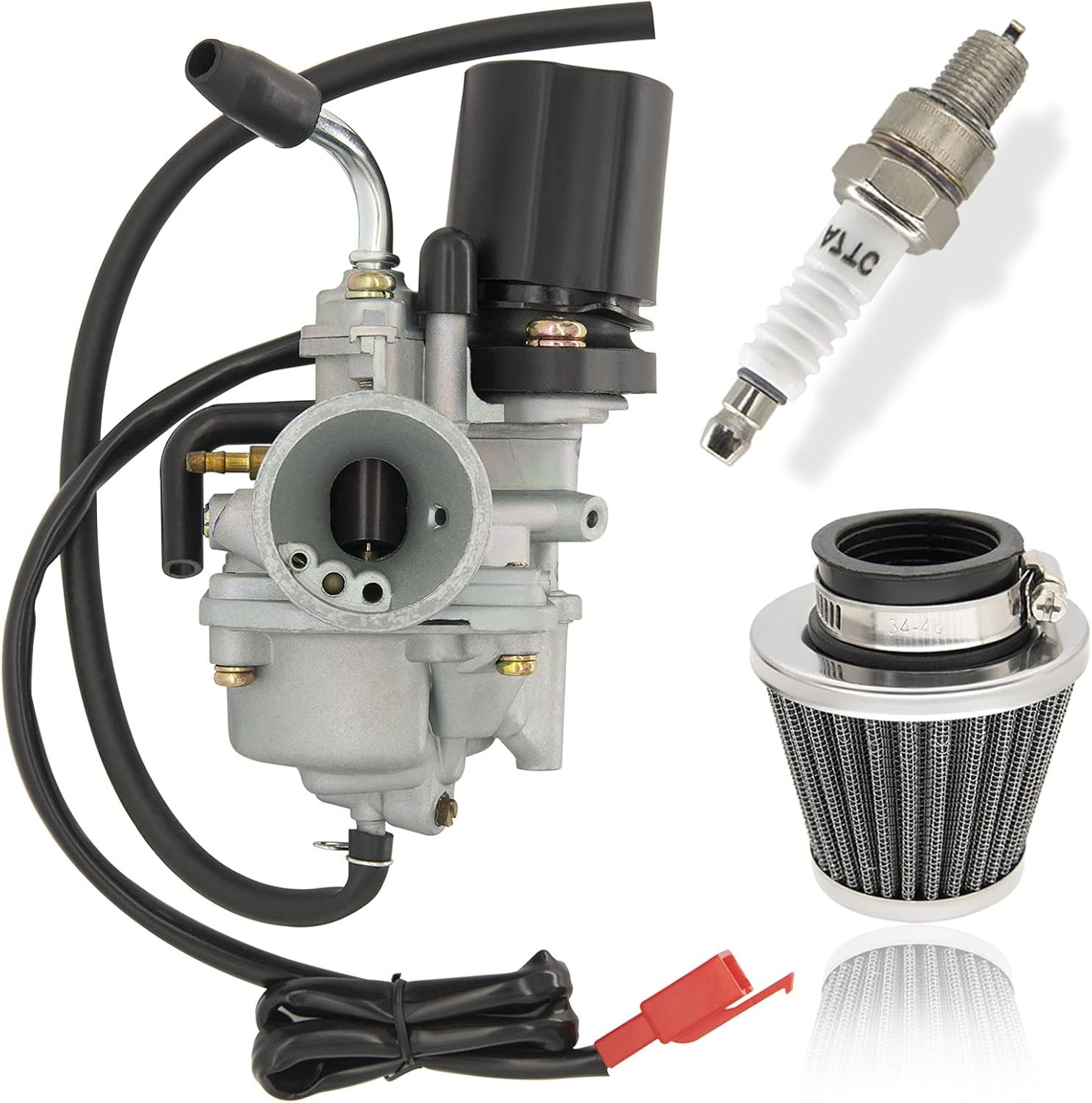 71inlX0kuDL._AC_SL1500_ 2 Stroke Carburetor Carb For Dinli 50cc 70cc 90cc 100cc 110cc