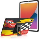 Disney Cars Kids iPad Case - 10.9 Inch Case for iPad 10th Generation (2022) & A16 11th Generation 11 inch (2025) - Tablet Cover with Stand, Shockproof Silicone Protector