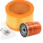 5665 Generators Maintenance Kit Fits for Generac 20kW 999CC Standby Generator, 20kw Maintenance Kit Include Air Filter 0G5894, Oil Filter 070185ES, Spark Plug 0G0767A (Prior to 2013)