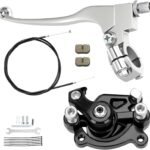 Mini Bike Brake Lever Kit Rear Brake Caliper for Mega Moto 80cc 105