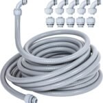 Neoaider 3/4 Inch 25FT Liquid Tight Conduit and Connector Kit