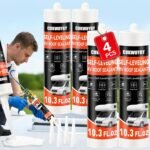 4 Count RV Roof Sealant 30 Seconds Self Leveling RV Sealant